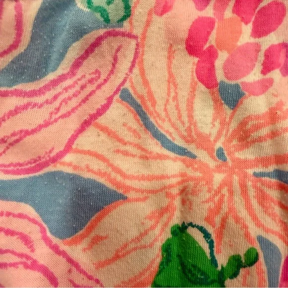 Lilly Pulitzer Lorina V-Neck Dress “Multi Lions Lair” Sz. XXL - Picture 15 of 16